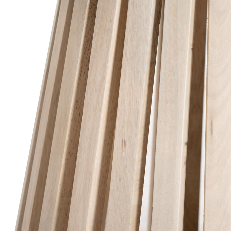  Zuo Mazara 109862 Side Table - White & Natural IMAGE 3