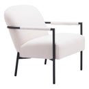  Zuo Chicago 109518 Accent Chair - Ivory IMAGE 6