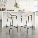  Zuo Marcel 109665 Counter Stool - Cream IMAGE 7