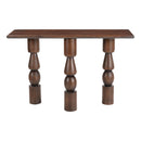  Zuo Split 109852 Console Table - Brown IMAGE 4