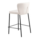  Zuo Linz 109780 Counter Stool - Cream IMAGE 5