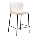  Zuo Linz 109780 Counter Stool - Cream IMAGE 6