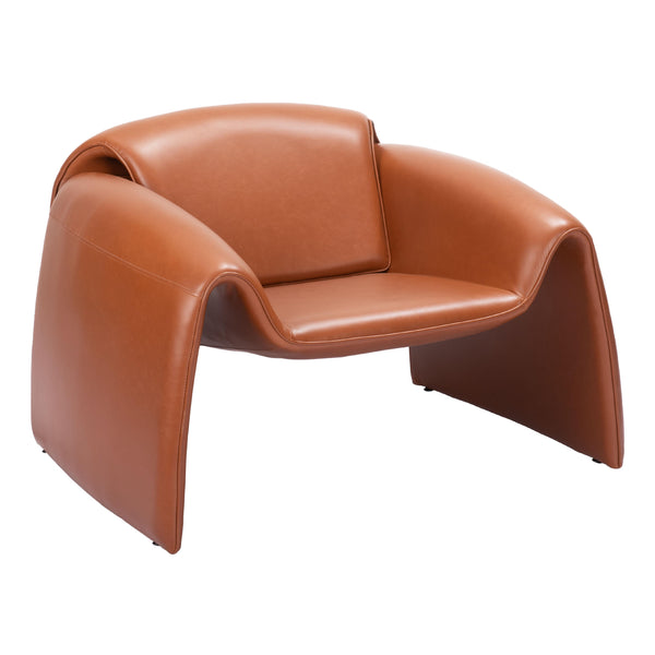  Zuo Horten 110025 Accent Chair - Brown IMAGE 1