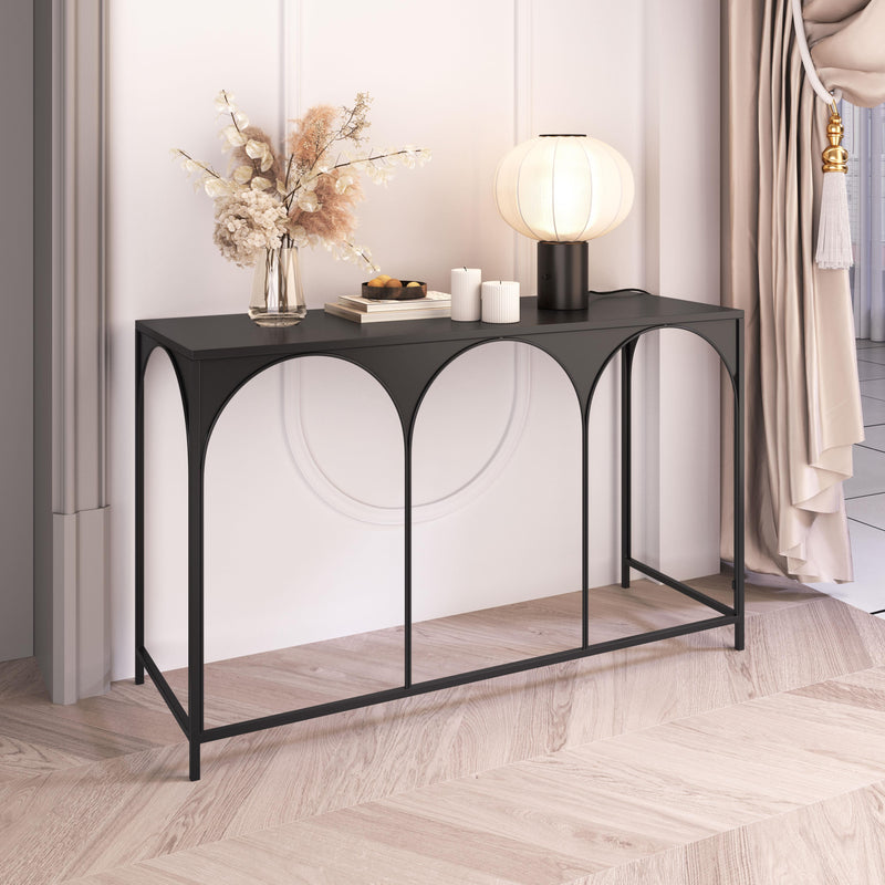  Zuo Loriet 109837 Console Table - Black IMAGE 6