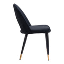  Zuo Menlo 109873 Dining Chair - Black IMAGE 2