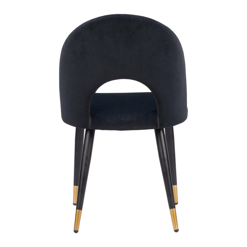  Zuo Menlo 109873 Dining Chair - Black IMAGE 4