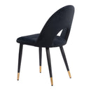  Zuo Menlo 109873 Dining Chair - Black IMAGE 5