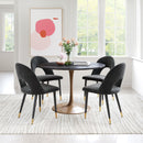  Zuo Menlo 109873 Dining Chair - Black IMAGE 9