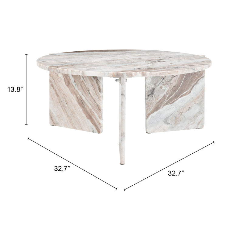  Zuo Lancaster 109849 Coffee Table - Natural IMAGE 8