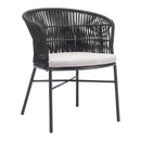  Zuo Freycinet 703987 Dining Chair - Black IMAGE 1
