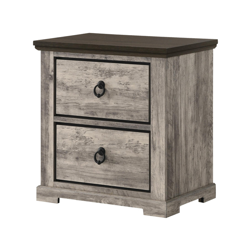 Crown Mark Ella Mae 2-Drawer Nightstand B6840-2 IMAGE 1