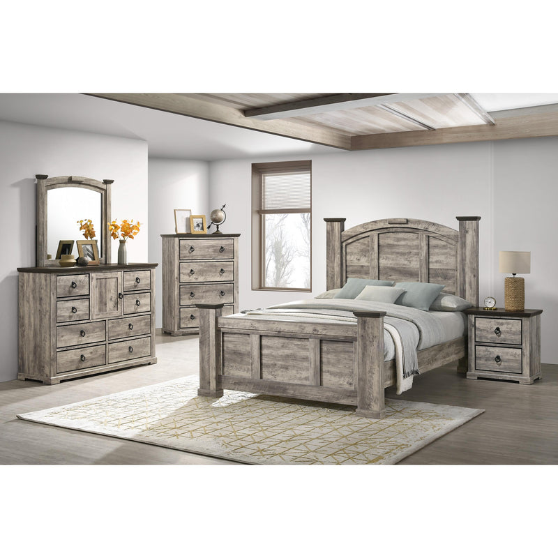 Crown Mark Ella Mae 2-Drawer Nightstand B6840-2 IMAGE 2