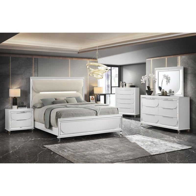 Crown Mark Eden Queen Panel Bed B7400-Q-FB/B7400-Q-HB/B7400-KQ-RAIL IMAGE 2