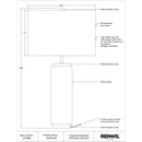  Renwil Heathcroft LPT869 Table Lamp IMAGE 5