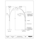  Renwil Dorset LPF3072 Floor Lamp IMAGE 4