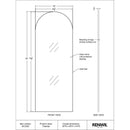  Renwil Thatcher MT2393 Full Length Mirror IMAGE 6