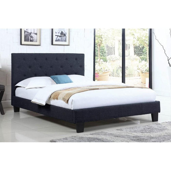 Titus Furniture Twin Upholstered Platform Bed T2366BL-S IMAGE 1