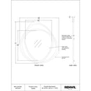  Renwil Goldie MT2075 Vanity Mirror IMAGE 4