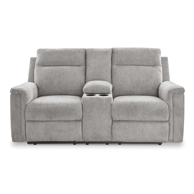 Signature Design by Ashley Barnsana Power Reclining Fabric Loveseat with Console 3320196C IMAGE 3