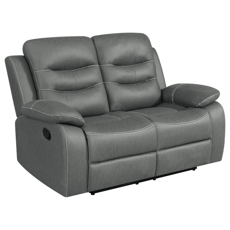 Coaster Furniture Nova Reclining Fabric Loveseat 602532 IMAGE 1