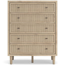 Signature Design by Ashley Cielden B1199-345 Five Drawer Wide Chest IMAGE 3