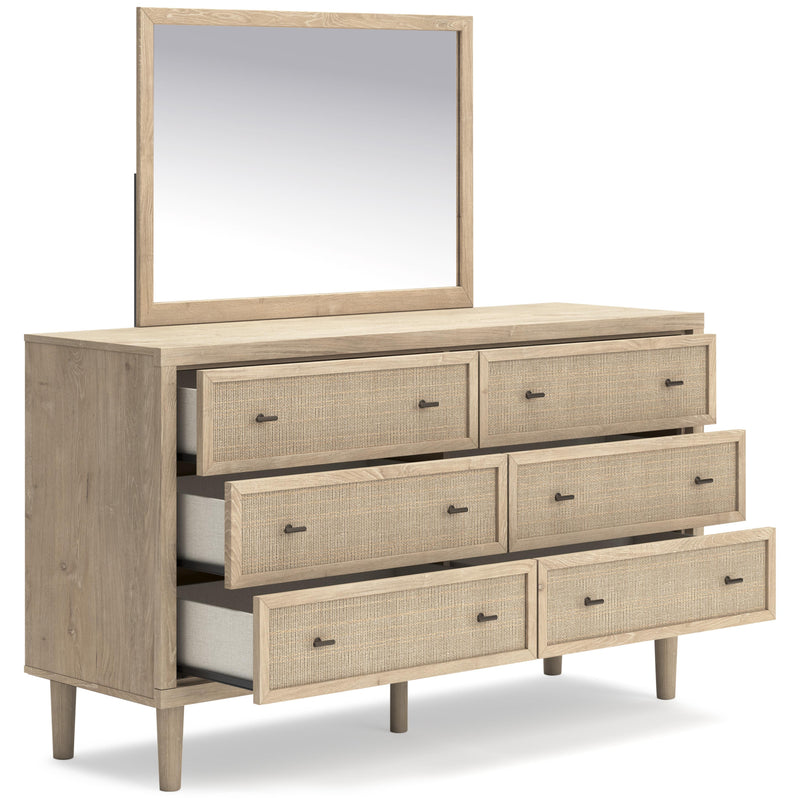 Signature Design by Ashley Cielden 6-Drawer Dresser with Mirror B1199-231/B1199-36 IMAGE 2