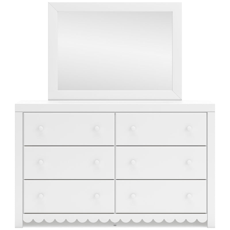 Signature Design by Ashley Mollviney 6-Drawer Dresser with Mirror B2540-31/B2540-36 IMAGE 3