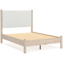 Signature Design by Ashley Cadmori B2615B8 Full Upholstered Panel Bed IMAGE 5