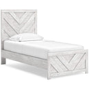 Signature Design by Ashley Cayboni B3788B6 Twin Panel Bed IMAGE 1