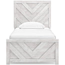 Signature Design by Ashley Cayboni B3788B6 Twin Panel Bed IMAGE 2