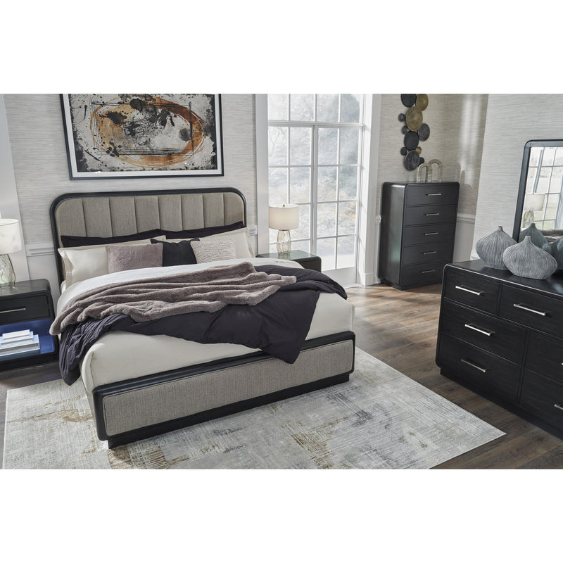 Signature Design by Ashley Rowanbeck California King Upholstered Panel Bed B821-58/B821-94 IMAGE 8