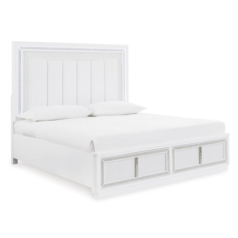 Signature Design by Ashley Chalanna King Upholstered Bed with Storage B822-58/B822-56S/B822-97 IMAGE 2