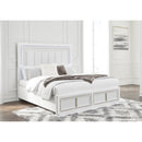 Signature Design by Ashley Chalanna B822B4 King Upholstered Storage Bed IMAGE 7