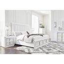 Signature Design by Ashley Chalanna B822B4 King Upholstered Storage Bed IMAGE 9