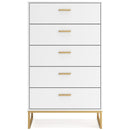 Signature Design by Ashley Socalle EB1867-245 Five Drawer Chest IMAGE 3