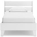 Signature Design by Ashley Socalle EB1867B1 Twin Panel Platform Bed IMAGE 2