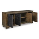 Signature Design by Ashley Rosswain W763-68 Extra Large TV Stand IMAGE 2