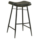  Coaster Furniture Bayu 109259 Leather Upholstered Bar Stool - Espresso IMAGE 1