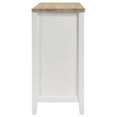 Coaster Furniture Hollis 122245 2-door Dining Sideboard Buffet Storage Cabinet - White IMAGE 10