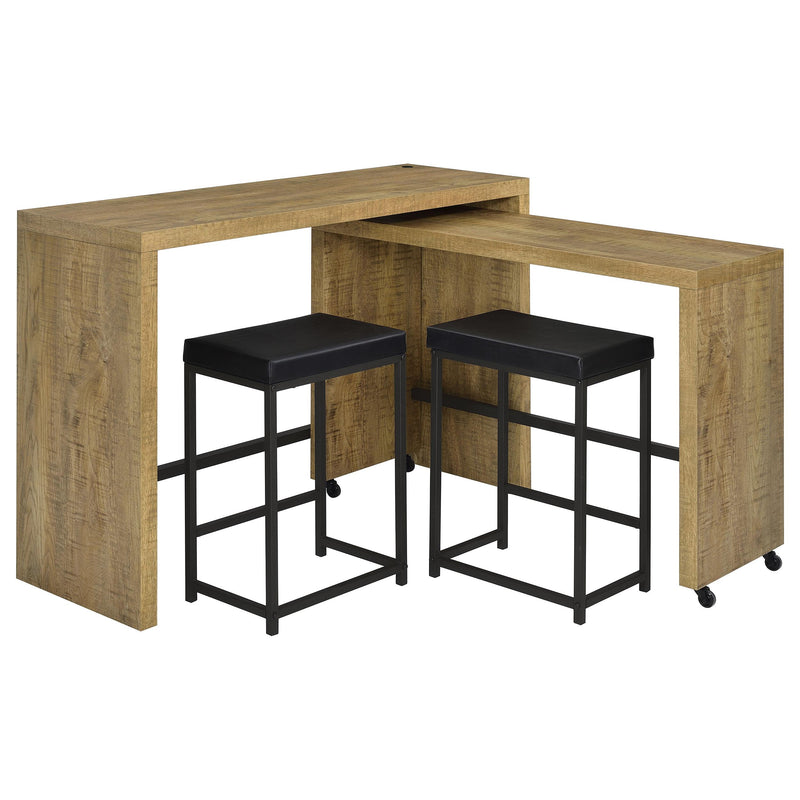 Coaster Furniture Davista 4 pc Counter Height Dinette 182704 IMAGE 4