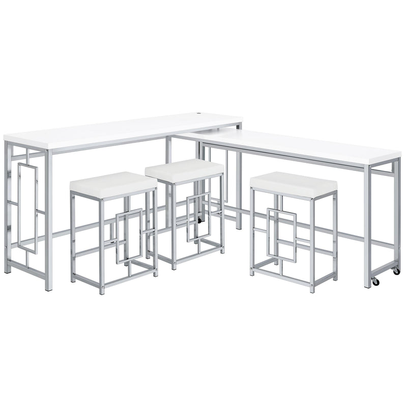 Coaster Furniture Jackson 5 pc Counter Height Dinette 182715 IMAGE 4