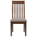 Coaster Furniture Briarwood 182992 Wood Dining Side Chair - Mango Oak (Set of 2) IMAGE 3