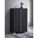 Coaster Furniture Marceline 222835 5-Drawer Bedroom Chest - Black IMAGE 2
