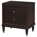 Coaster Furniture Emberlyn 223062 2-Drawer Nightstand - Brown IMAGE 4