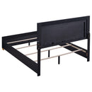  Coaster Furniture Marceline 222831F Wood Full LED Panel Bed - Black IMAGE 3