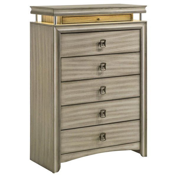 Coaster Furniture Giselle 6-Drawer Chest 224395 IMAGE 1