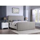  Coaster Furniture Wren 302052KE Upholstered Eastern King Panel Bed - Grey IMAGE 2