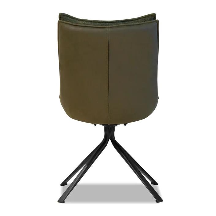 Mobital Puccini Dining Chair Puccini Swivel Dining Chair - Evergreen IMAGE 5