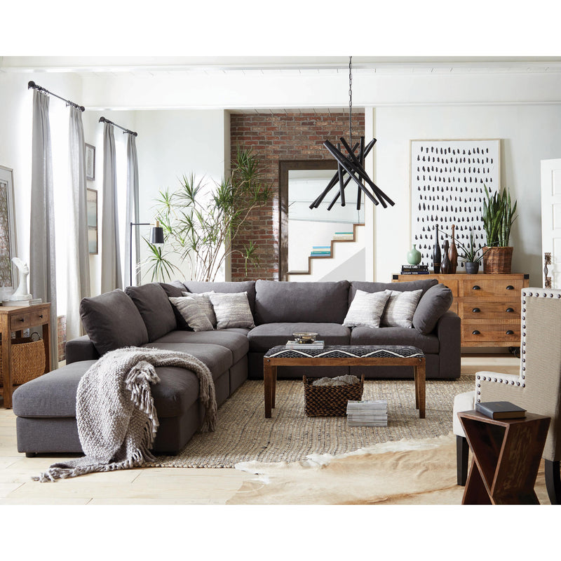 Coaster Furniture Serene Fabric 4 pc Sectional 551324-SETB IMAGE 2