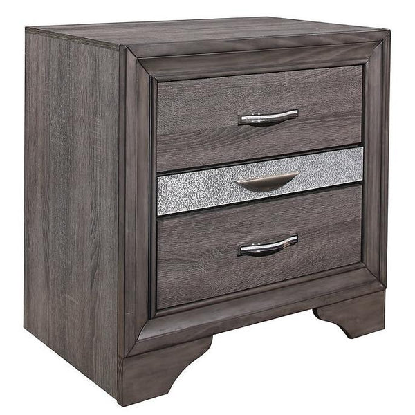 IFDC Harper 3-Drawer Nightstand Harper Nightstand IMAGE 1